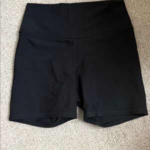 Abercrombie & Fitch Women's Black Bike Shorts